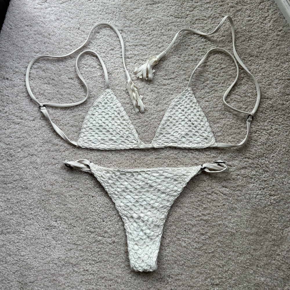 Acacia Crochet Set Railay x Neema White